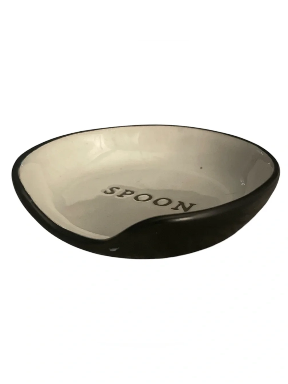 Hearth & Hand Cream Ceramic Spoon Rest